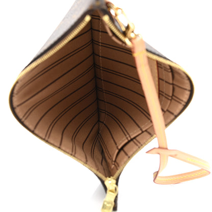 Louis Vuitton Monogram Neverfull MM GM Pochette 4 of 6