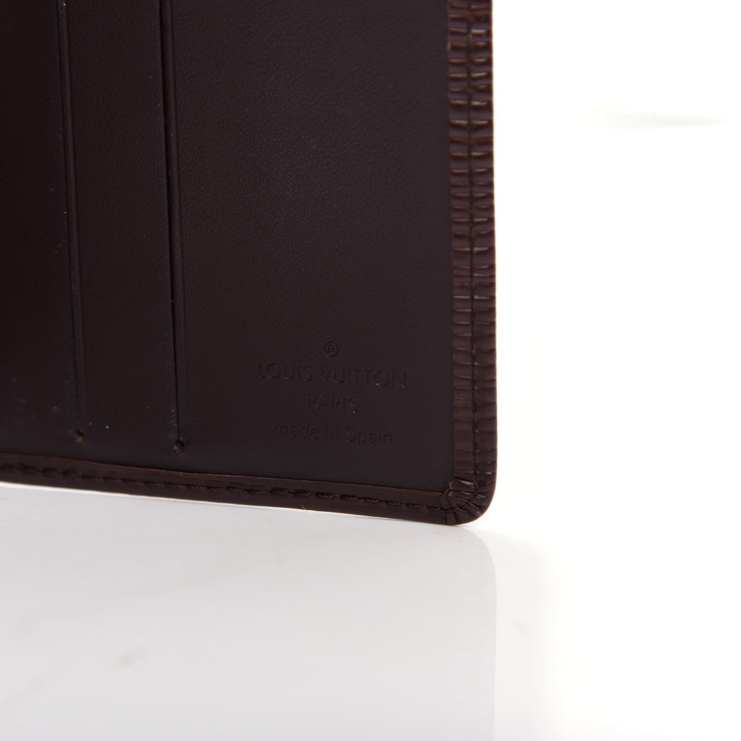 Louis Vuitton Epi 6 Card Billfold Wallet Moka 6 of 6