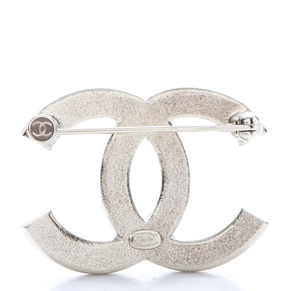 Chanel Crystal Palais Garnier CC Brooch Silver 3 of 5
