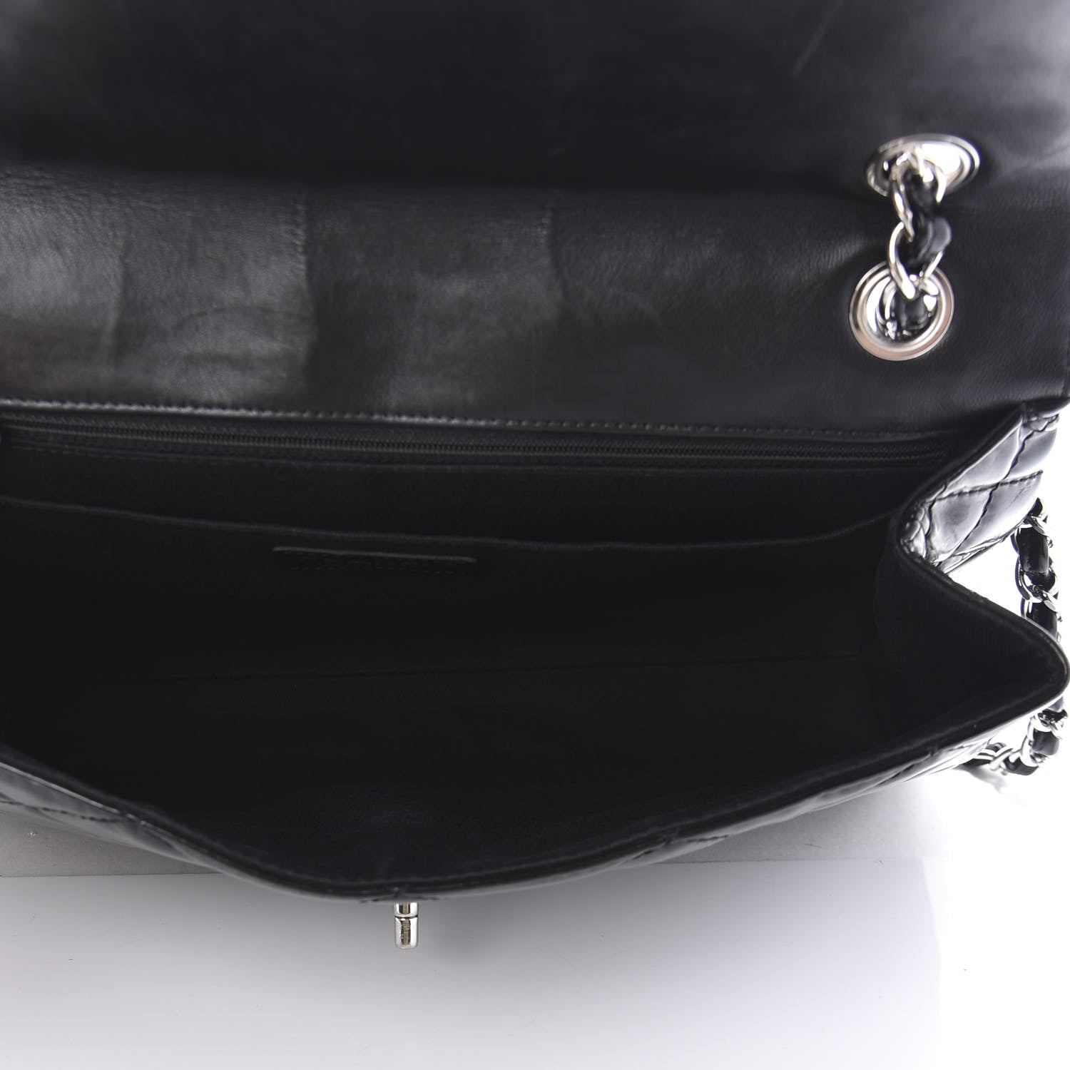 Chanel Vinyl Quilted In the Business Flap Bag Black 10 of 22