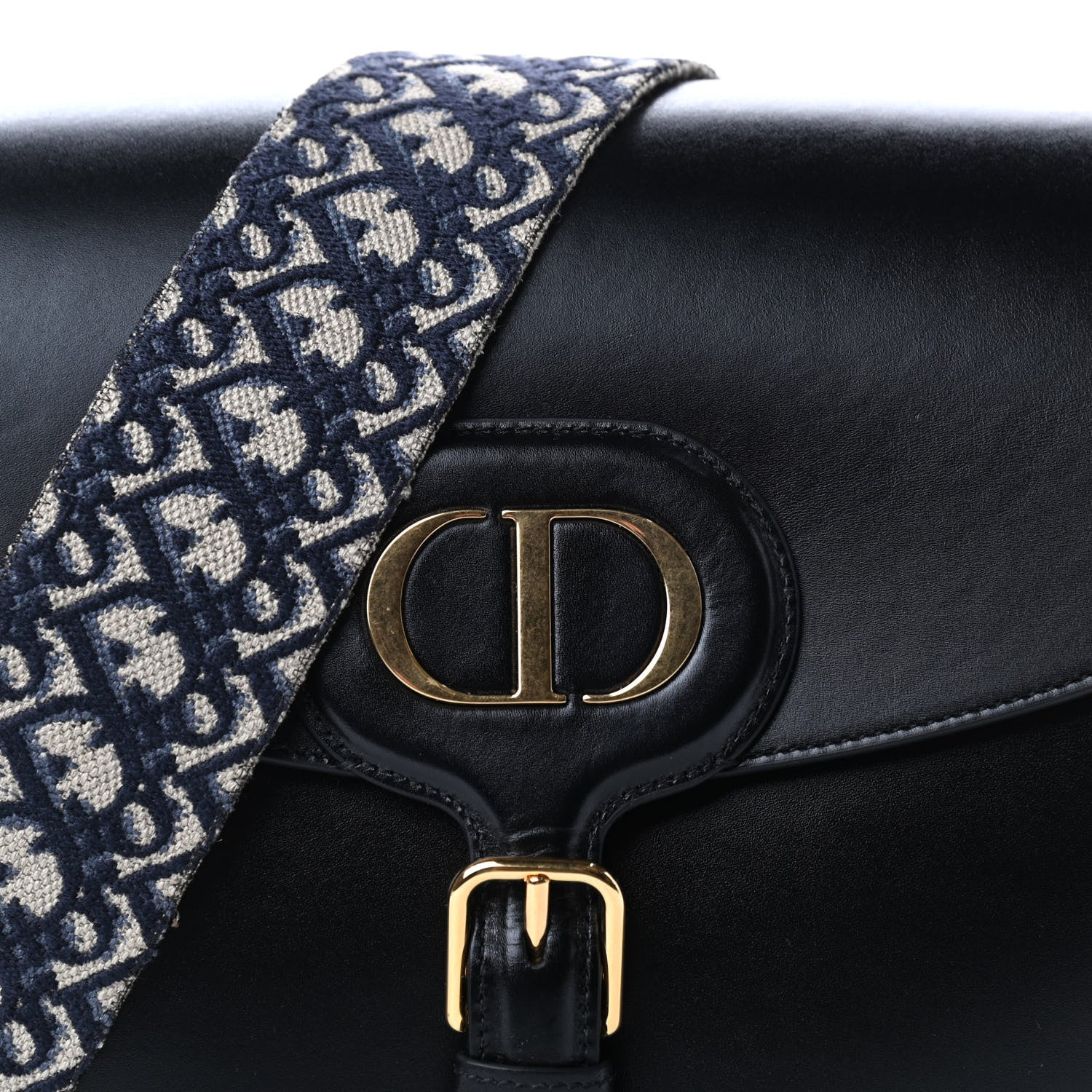 Christian Dior Box Calfskin Large Bobby Flap Black 9 of 10