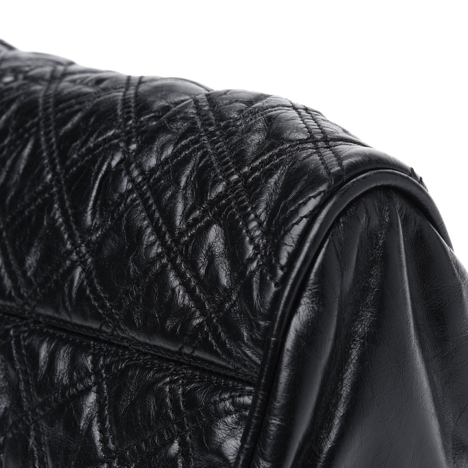 Marc Jacobs Calfskin Quilted Julianne Shoulder Bag Black 10 of 17
