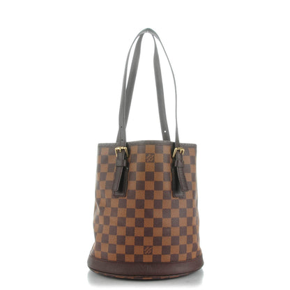 Louis Vuitton Damier Ebene Marais Bucket 23 3 of 8