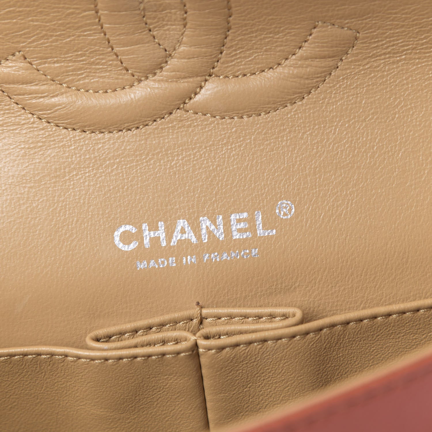 Chanel Glazed Lambskin Quilted Medium Double Flap Bijoux Chain Dark Orange 5 of 9