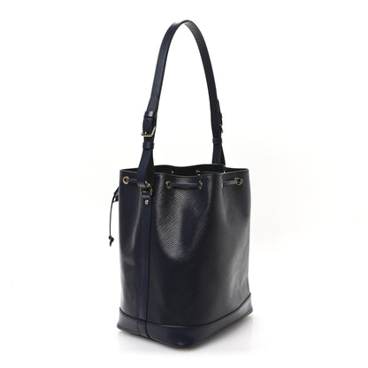 Louis Vuitton Epi Noe MM Navy 4 of 10