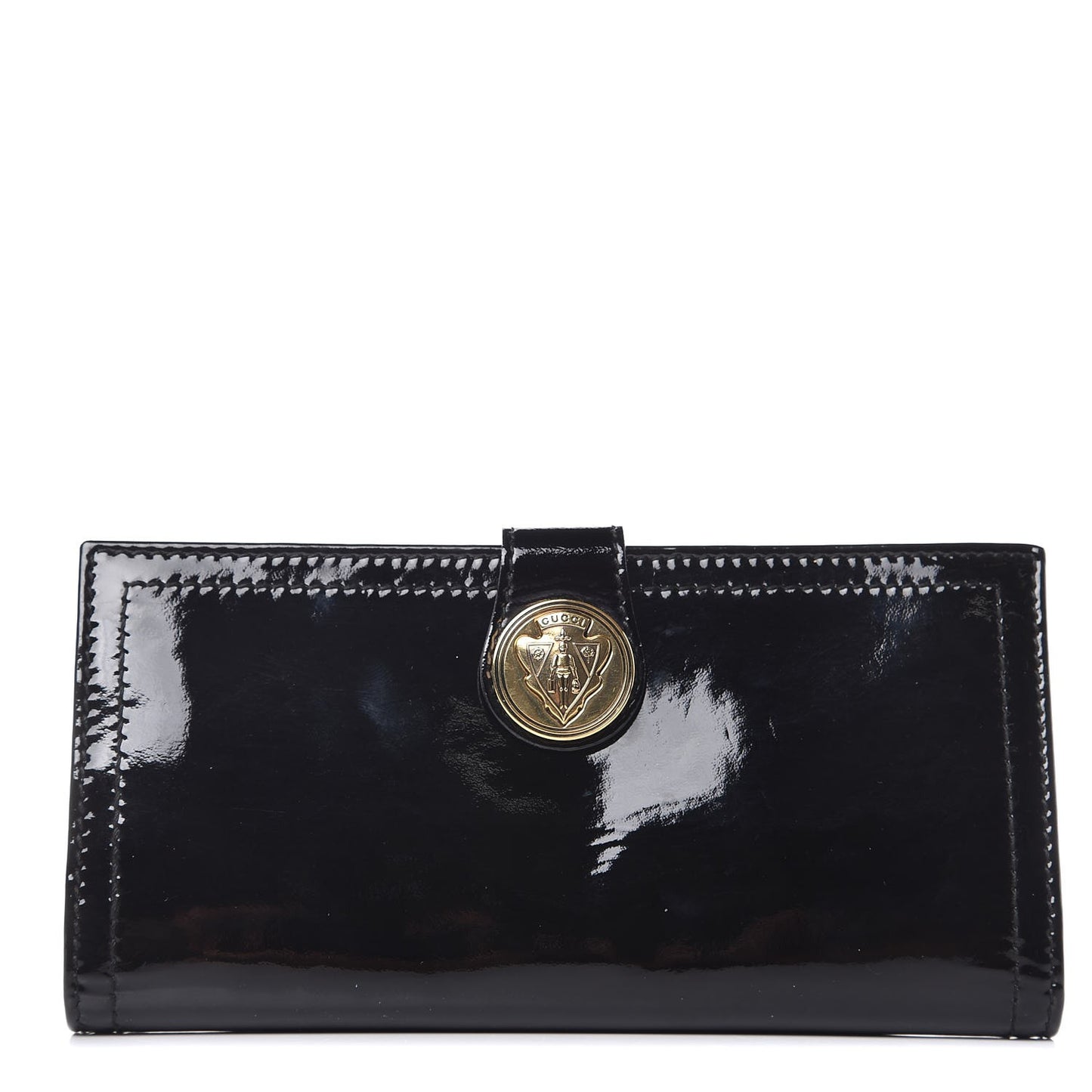 Patent Hysteria Continental Wallet Black