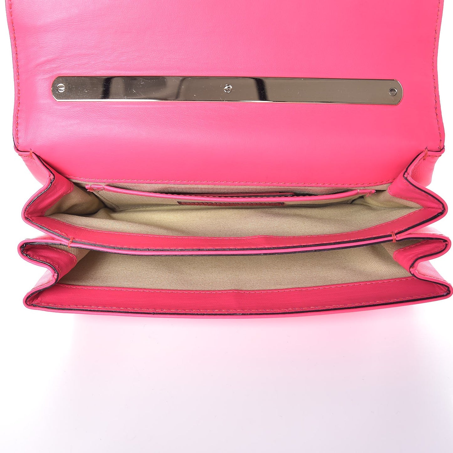 Nappa Va Va Voom Shoulder Bag Fuxia Fluo
