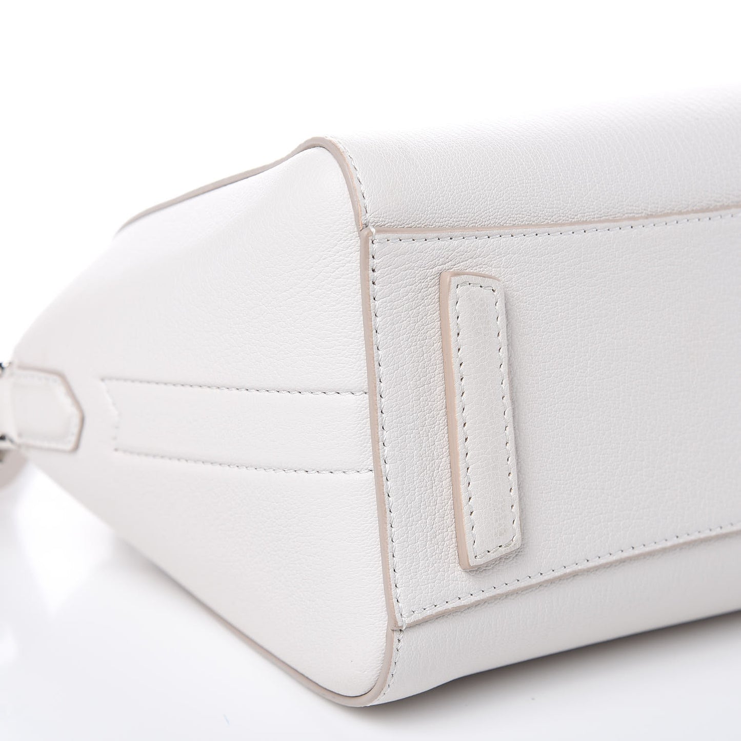 Sugar Goatskin Mini Antigona White