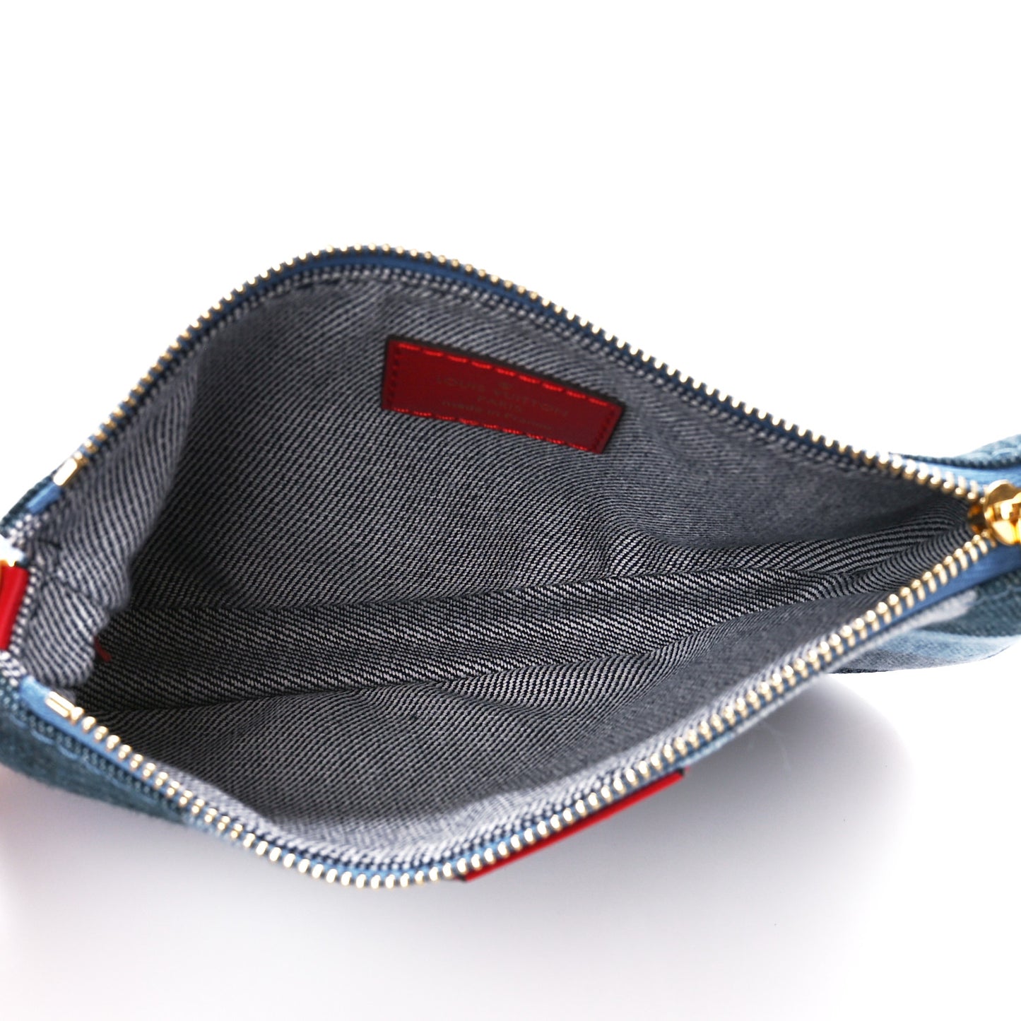 Denim Multi Pochette Accessories Mini Pochette