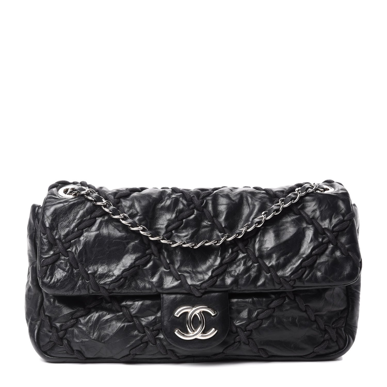 Chanel Calfskin Medium Ultra Stitch Flap Black 1 of 10