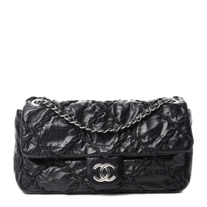 Chanel Calfskin Medium Ultra Stitch Flap Black 1 of 10