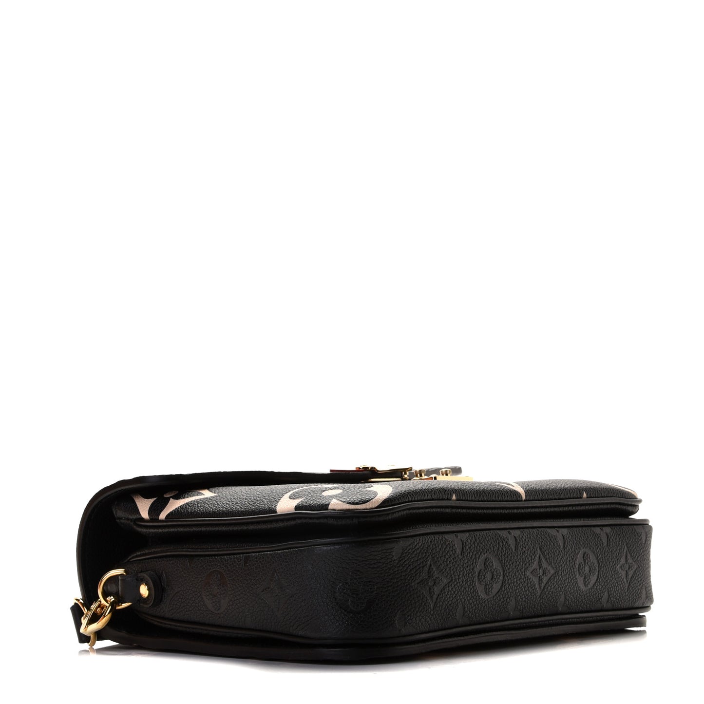 Empreinte Monogram Giant Crafty Pochette Metis Black Creme