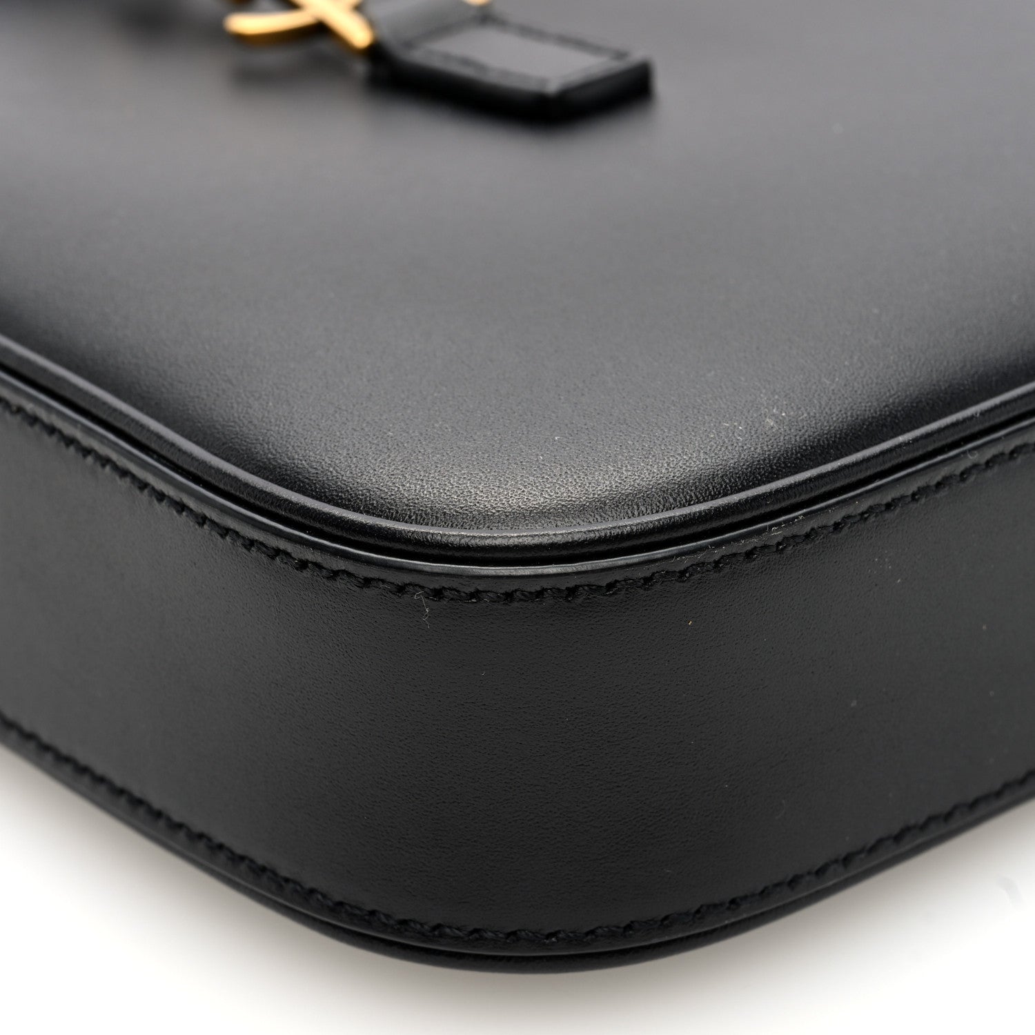 Saint Laurent Smooth Calfskin Mini Le 5 A 7 Vertical Hobo Black 8 of 9