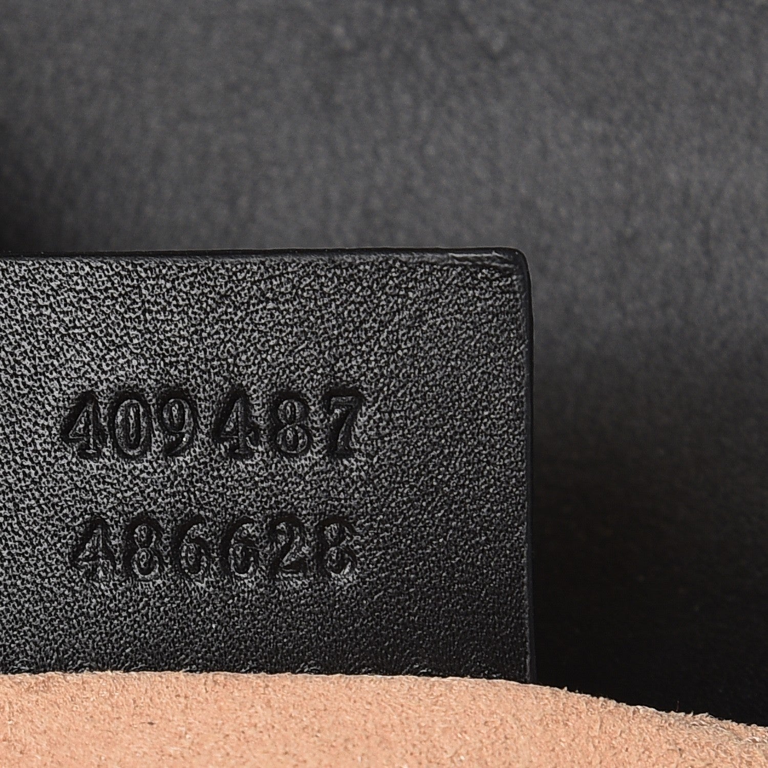 Gucci GG Supreme Monogram Bees Small Padlock Shoulder Bag Black 8 of 9