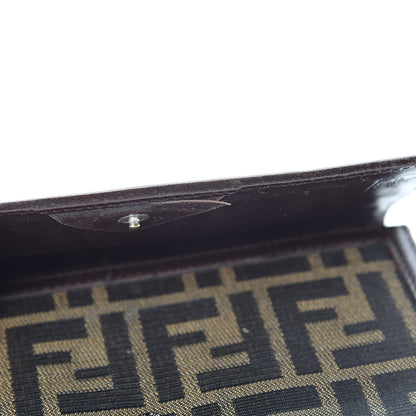 Fendi Zucca Continental Wallet Tobacco 9 of 14