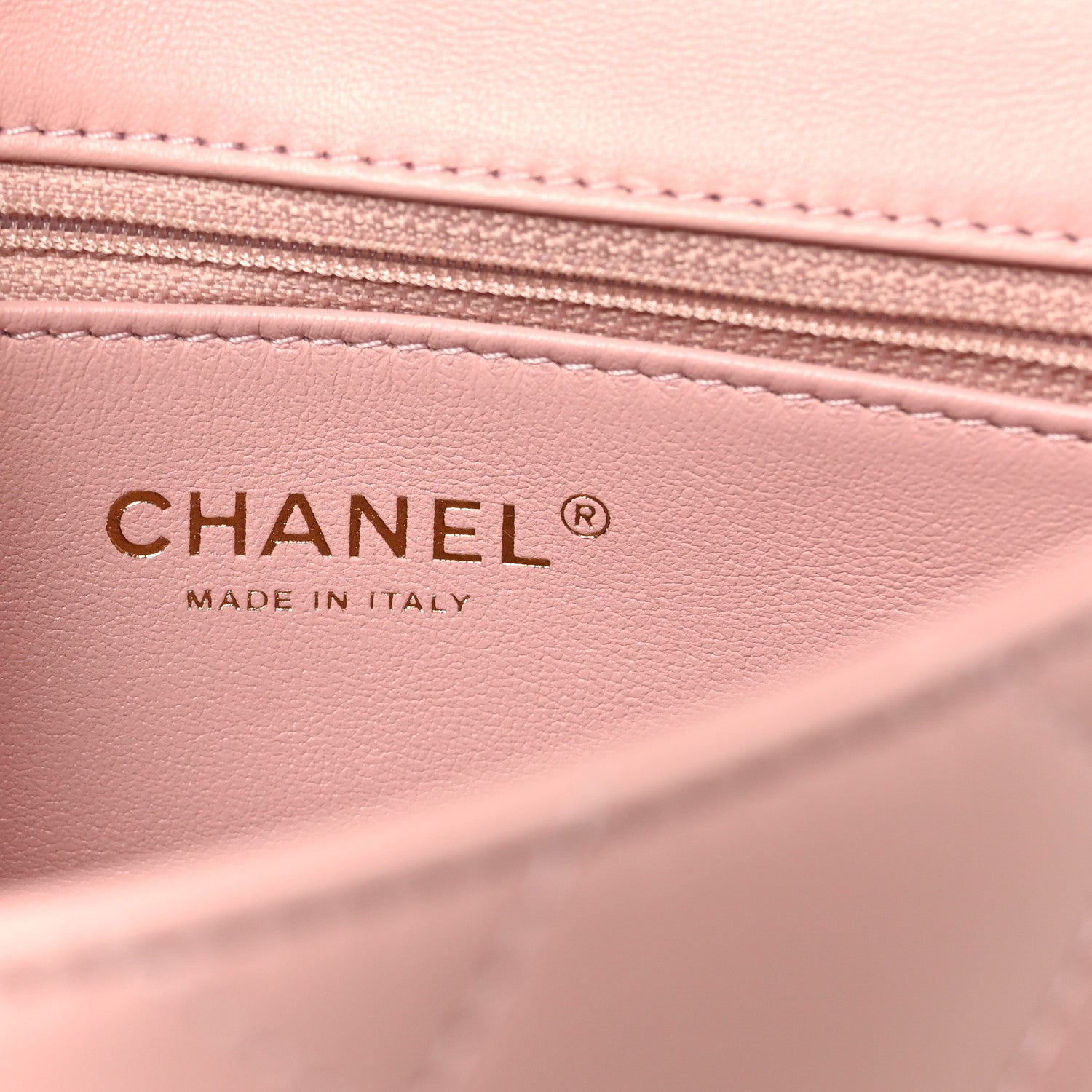 Chanel Lambskin Quilted Mini Heart Charms Flap Light Pink 6 of 10
