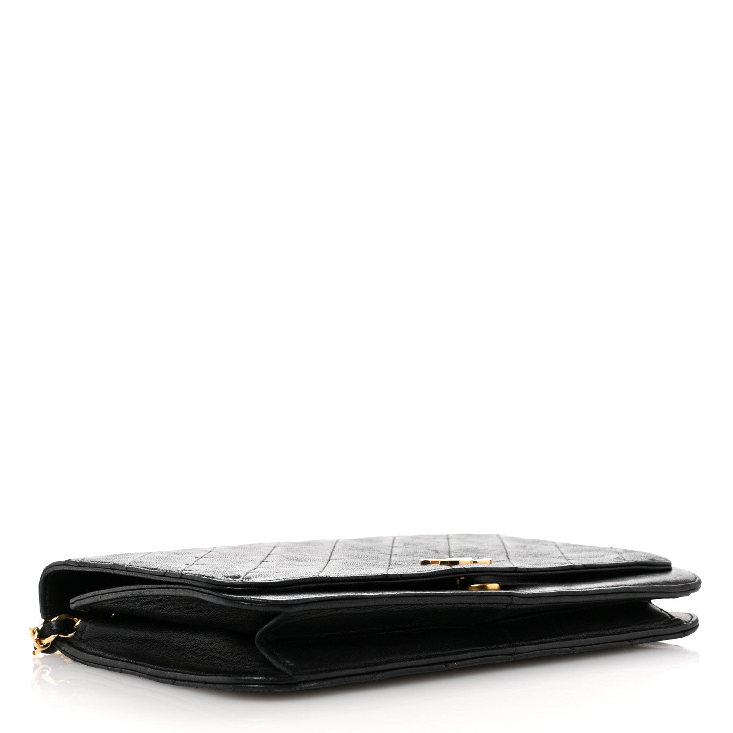 Chanel Lambskin Quilted Small Single Flap Black 4 of 15