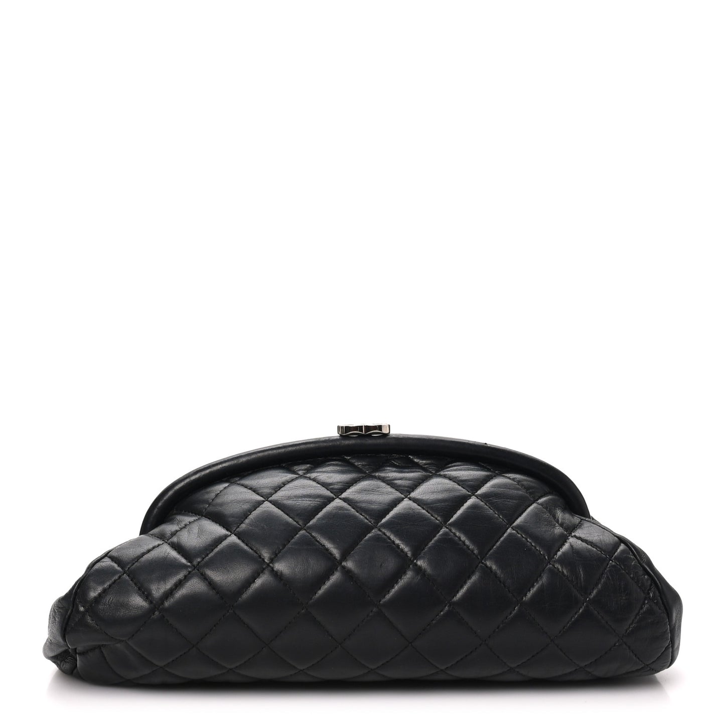 Lambskin Quilted Timeless Clutch Black