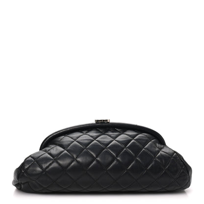 Chanel Lambskin Quilted Timeless Clutch Black 1 of 7