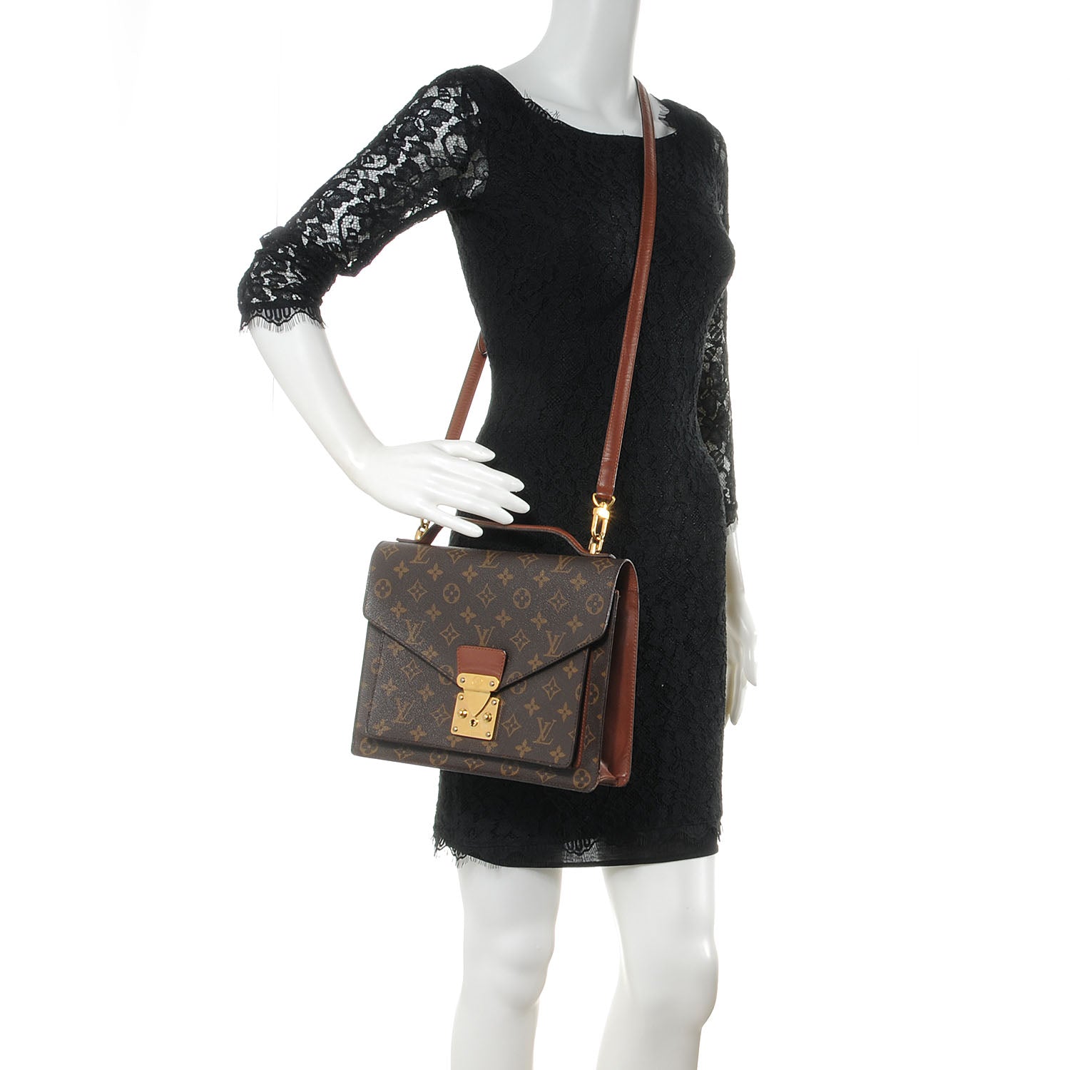Louis Vuitton Monogram Monceau 28 2 of 10