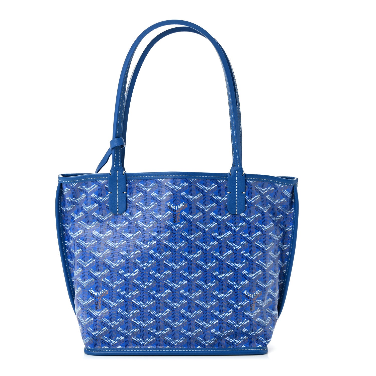 Goyard Goyardine Reversible Mini Anjou Sky Blue 1 of 10