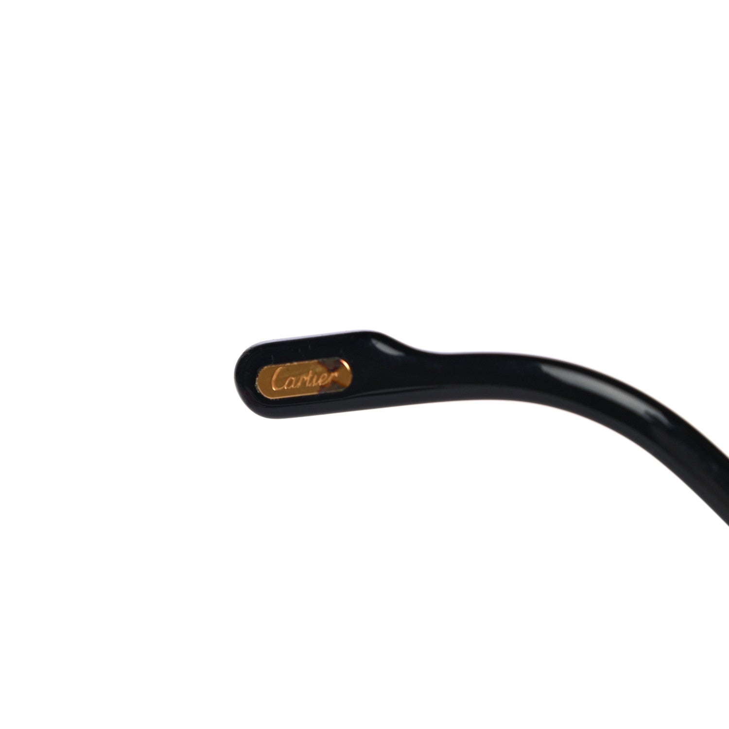 Cartier Vintage Diabolo Sunglasses 130 Black Gold 9 of 10