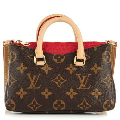 Louis Vuitton Monogram Pallas Nano Cherry 1 of 7