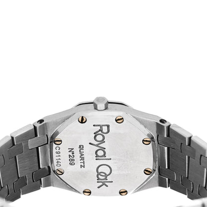 Audemars Piguet Stainless Steel 25mm Royal Oak Quartz Watch White 66270ST 4 of 4