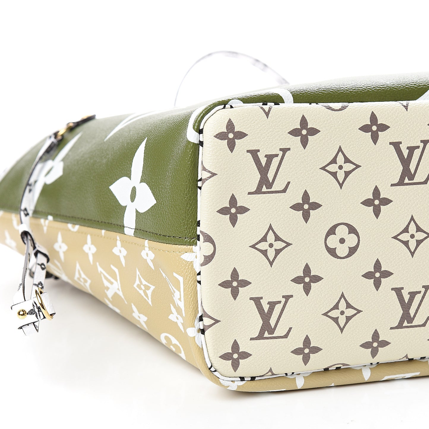 Monogram Giant Neverfull MM Kaki