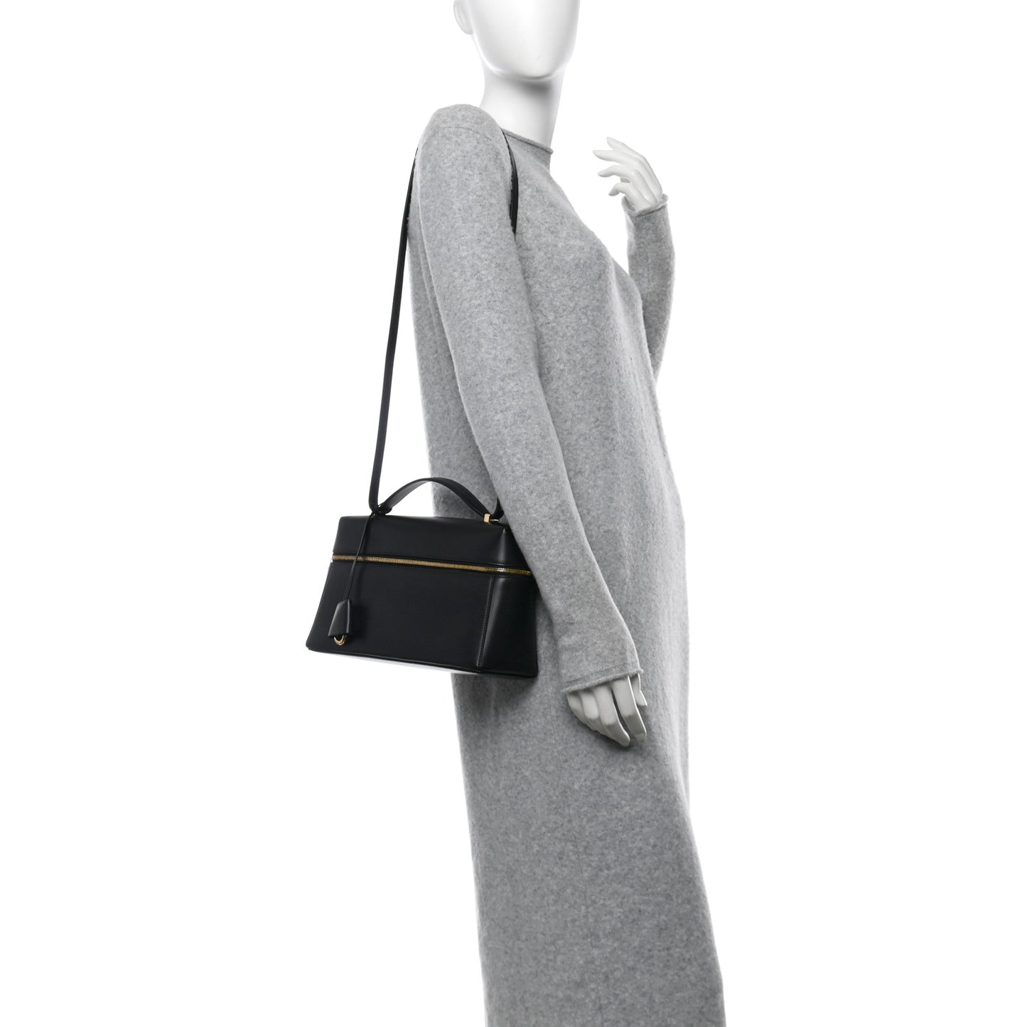 Calfskin Extra Bag L27 Black