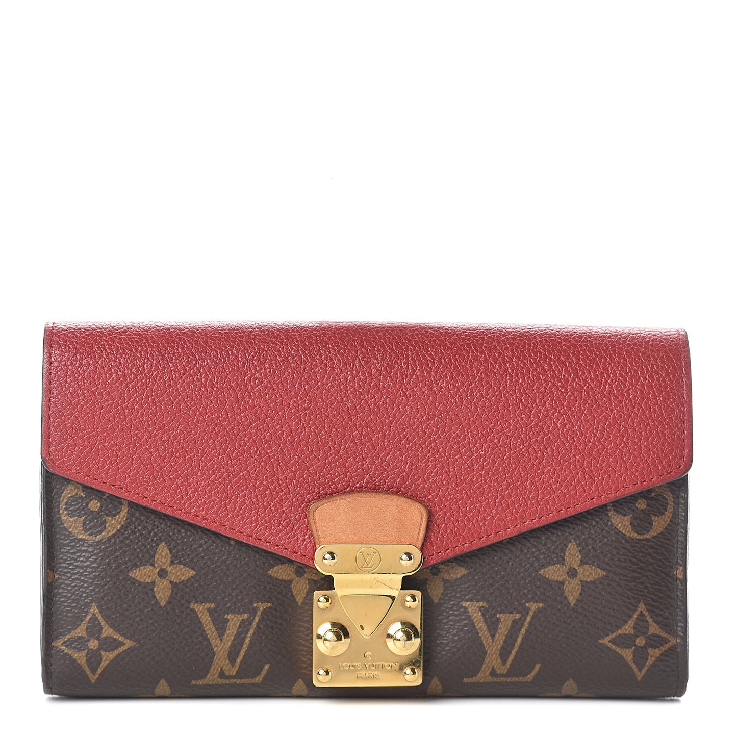Monogram Pallas Wallet Cherry