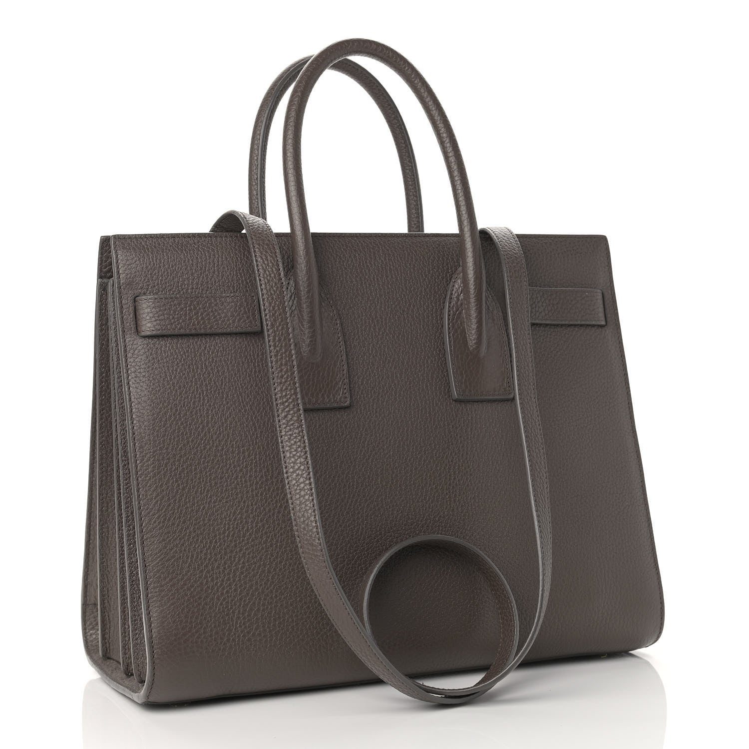 Saint Laurent Calfskin Small Sac De Jour Dark Anthracite 3 of 14