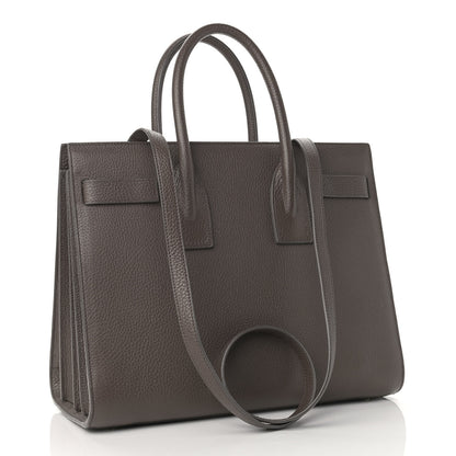 Saint Laurent Calfskin Small Sac De Jour Dark Anthracite 3 of 14