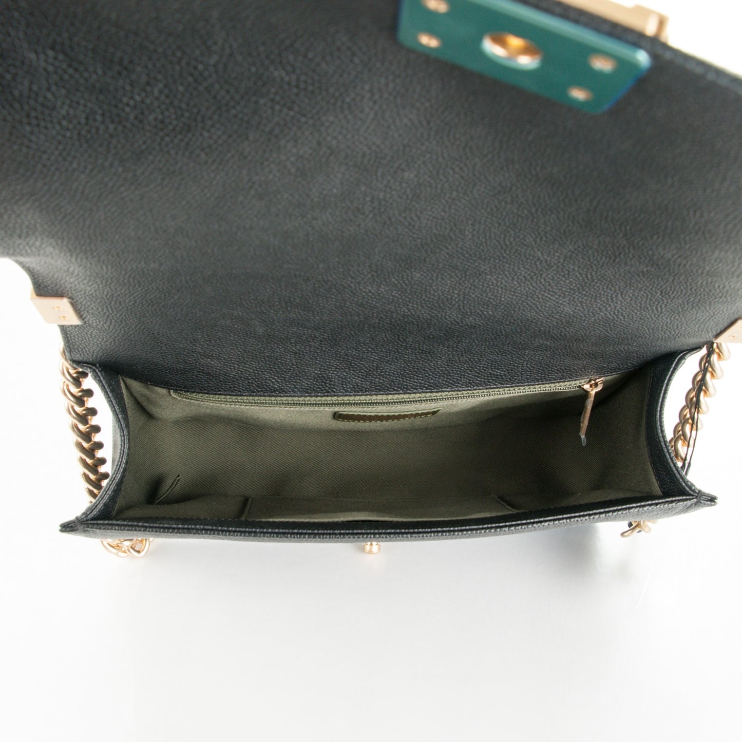 Caviar Quilted New Medium Boy Flap Black