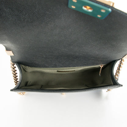 Chanel Caviar Quilted New Medium Boy Flap Black 7 of 9