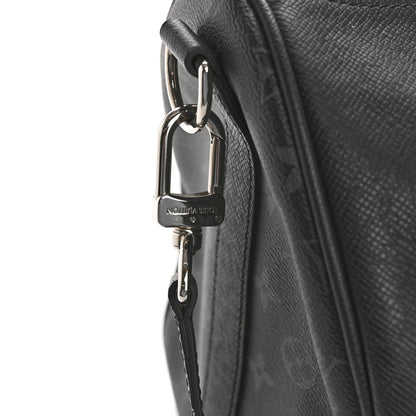 Louis Vuitton Taiga Monogram Eclipse Keepall Bandouliere 50 Black 9 of 14