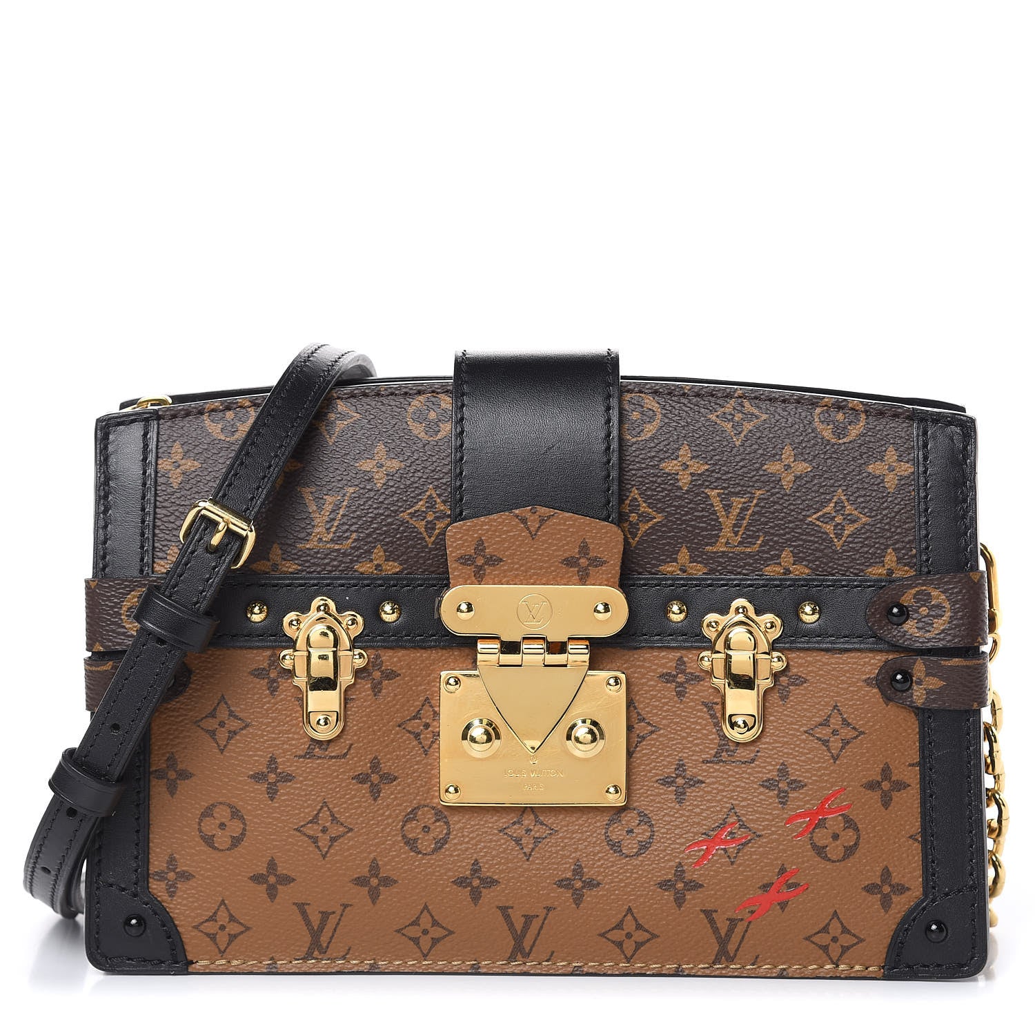 Louis Vuitton Reverse Monogram Trunk Clutch 1 of 10