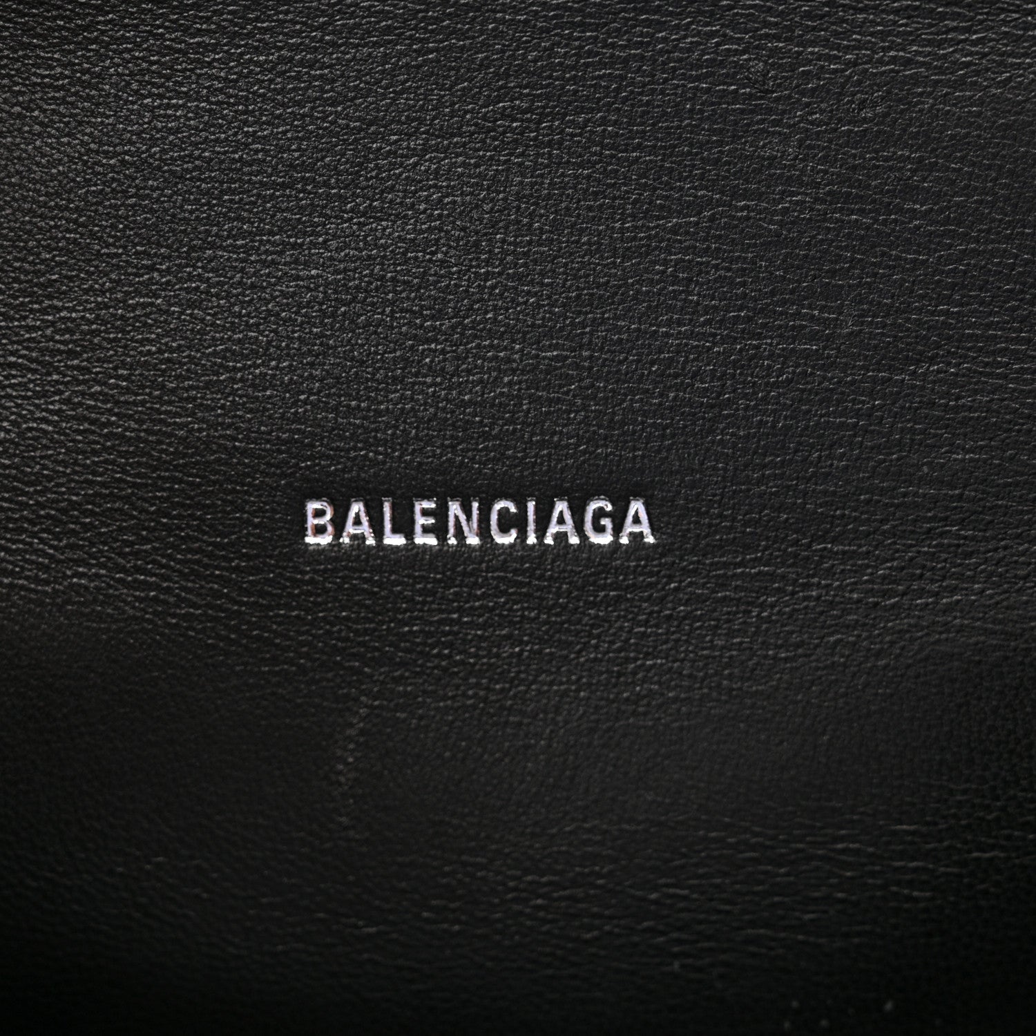 Balenciaga Velvet Jersey Hourglass Top Handle Bag XS Black 6 of 17