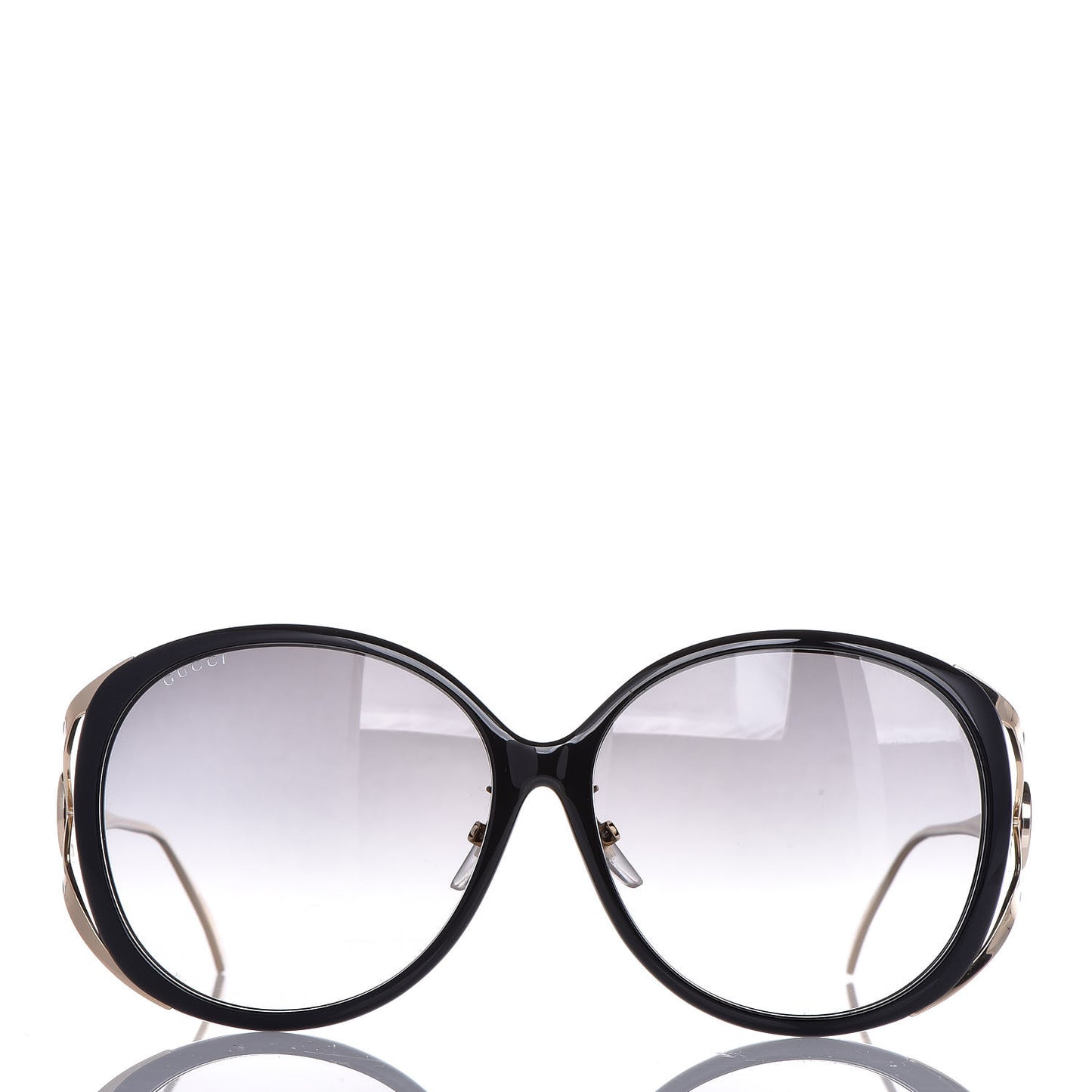 Round Frame Injected GG0226SK Sunglasses Black
