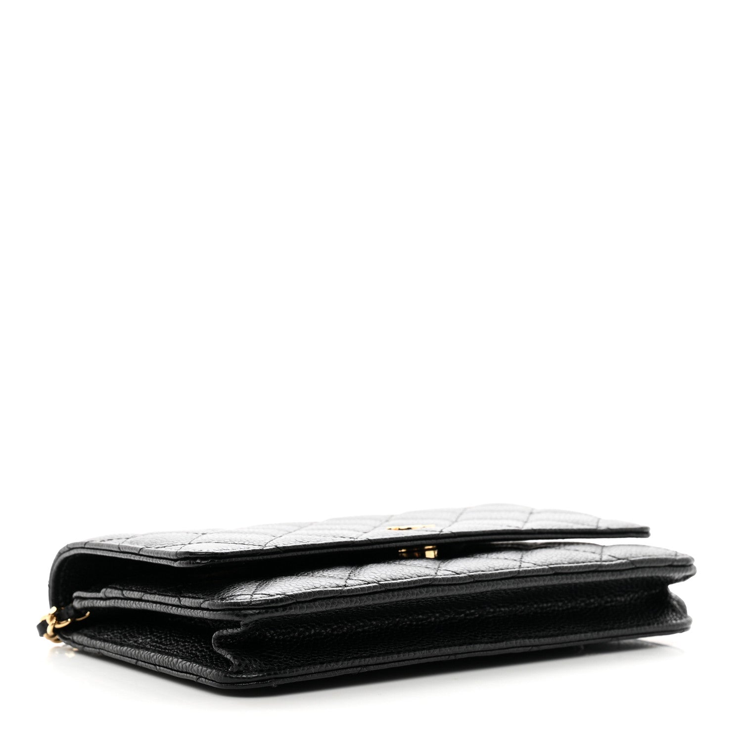 Chanel Caviar Quilted Wallet on Chain WOC Black 4 of 11