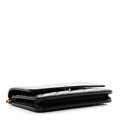 Chanel Caviar Quilted Wallet on Chain WOC Black 4 of 11