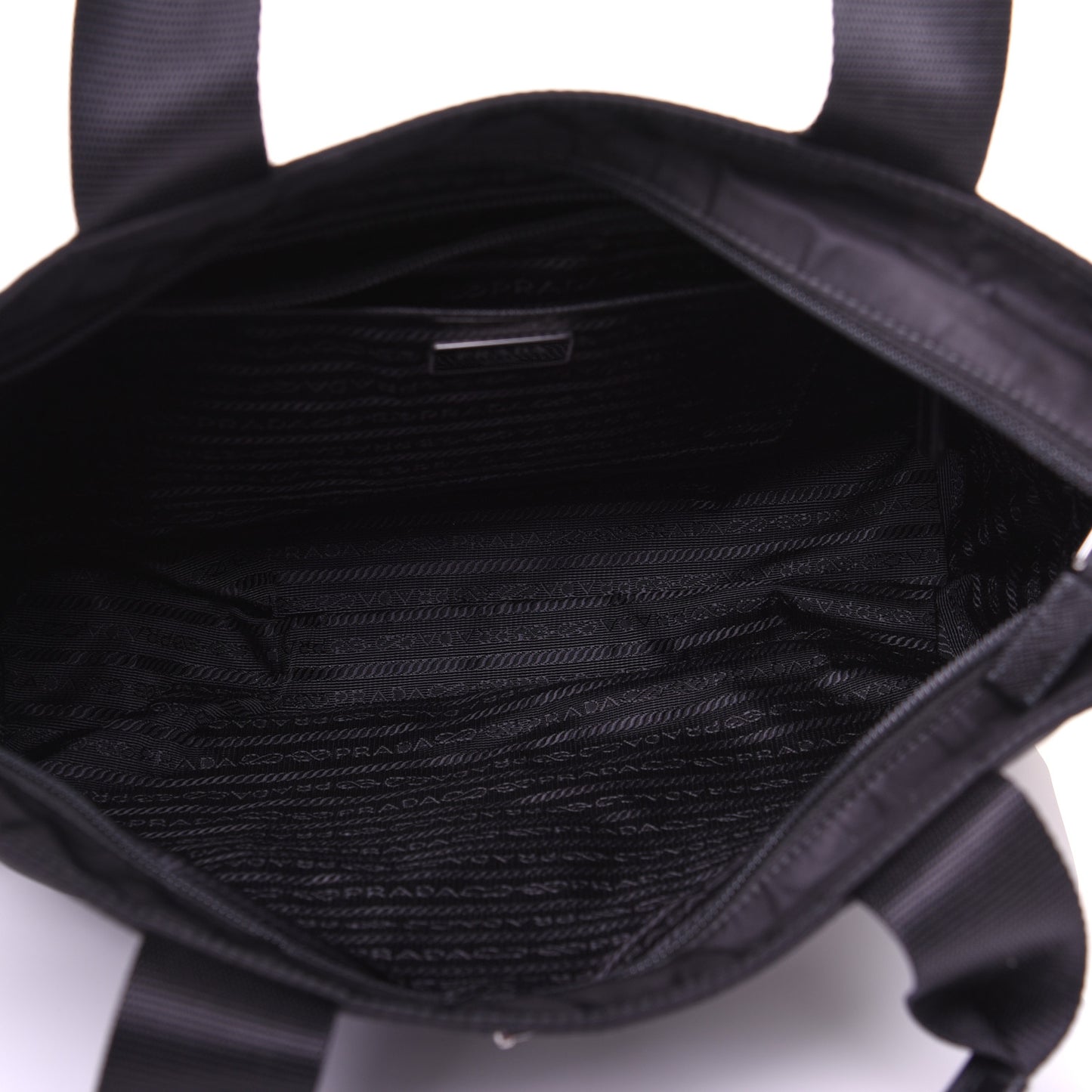 Nylon Tessuto Vela Tote Black