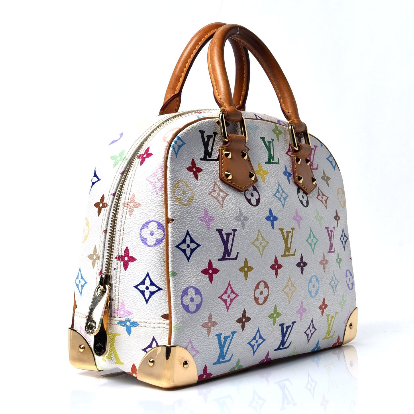 Monogram Multicolor Trouville White