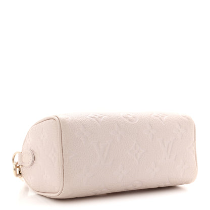 Louis Vuitton Empreinte Monogram Nano Speedy Snowy Pearl 4 of 10