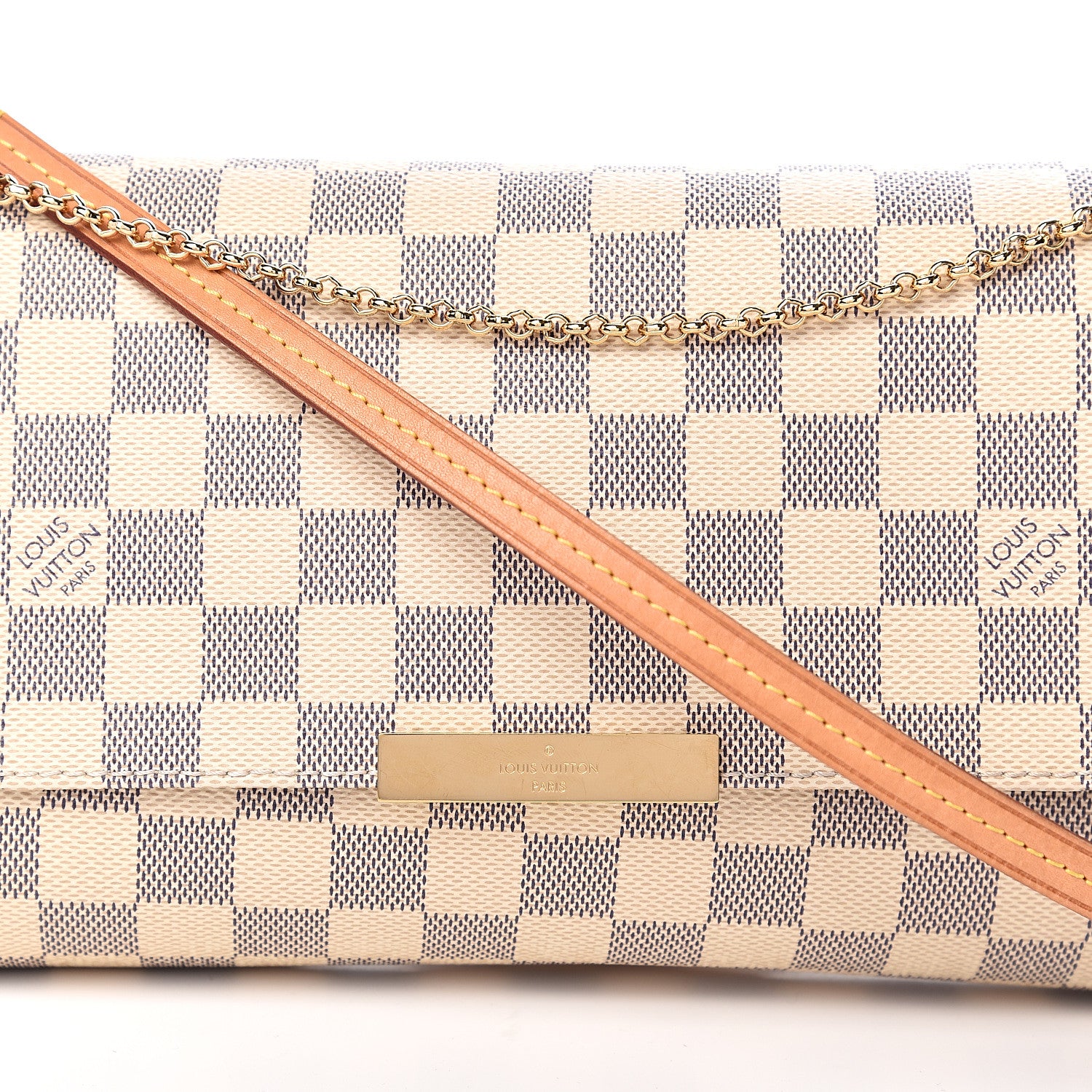 Louis Vuitton Damier Azur Favorite MM 9 of 9