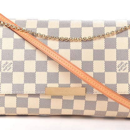 Louis Vuitton Damier Azur Favorite MM 9 of 9