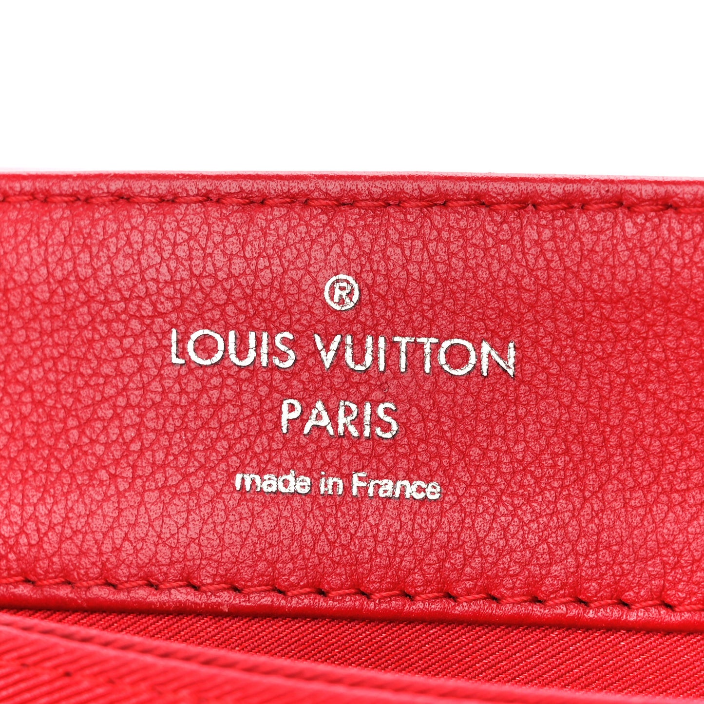 Soft Calfskin Lockme II Top Handle Rubis