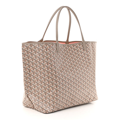 Goyard Goyardine Saint Louis Claire Voie GM Grege Powder Pink 3 of 10