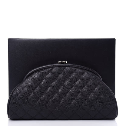 Chanel Caviar Quilted Timeless Clutch Black 8 of 8
