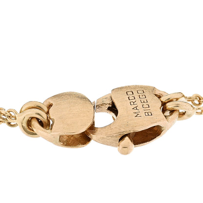 Marco Bicego 18K Yellow Gold Multi Gemstone Paradise Double Strand Bracelet 3 of 4